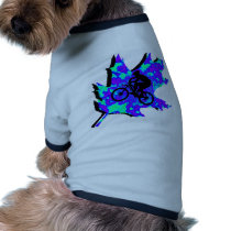 Bike Blue Mountains Dog Shirt