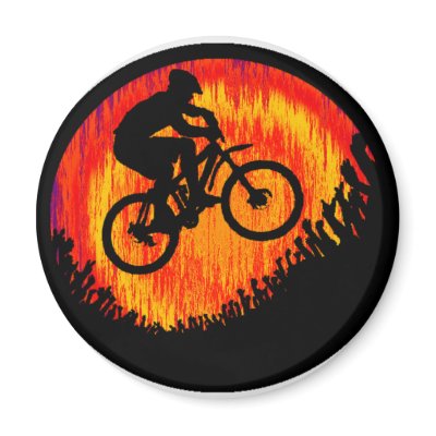 Bike Catch It Refrigerator Magnets by ninuno