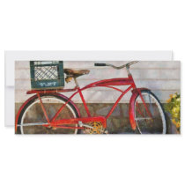 Bike - Delivery Bike Custom Rack Cards
