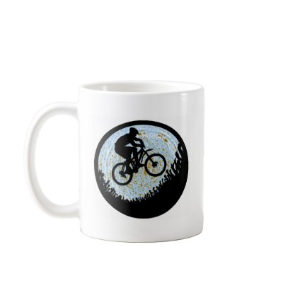 Bike Distant Maze Coffee Mugs by ninuno