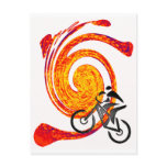 BIKE DOWN UNDER POSTCARD