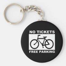 bike_free_parking_Vector_Clipart Keychains