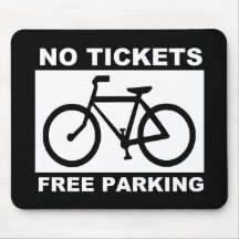 bike_free_parking_Vector_Clipart Mouse Pad