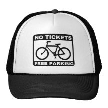bike_free_parking_Vector_Clipart Trucker Hats
