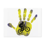 Bike Furry Kittens Postcard