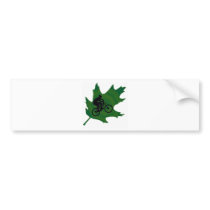 Bike Greener Green Bumper Sticker