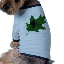 Bike Greener Green Dog Tshirt