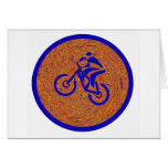 Bike Hide Seeker Greeting Card