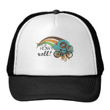 Bike How I Roll Trucker Hats