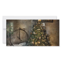 Bike - I wanna bike for Christmas Picture Card