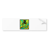 BIKE IN BEND BUMPER STICKER