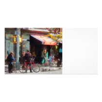 Bike Lane Personalized Photo Card