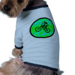 Bike Lime Funky Pet T Shirt