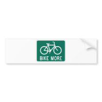Bike More Bumper Stickers