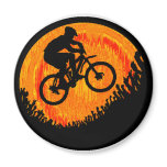 Bike multiple hips fridge magnets