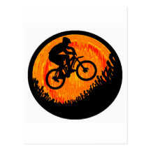 Bike multiple hips postcards