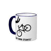 Bike My Own Stunts Coffee Mugs