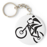 Bike Near Patagonia Keychain