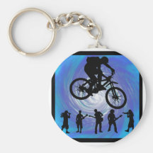 Bike North Carolina Keychain