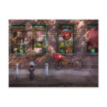 Bike - NY - Chelsea - The delivery bike Postcards