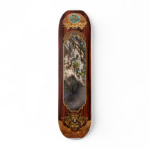 Bike - NY - Greenwich Village - The green district Skate Board Decks