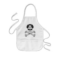 Bike or Die - Bike and Crossbones Aprons