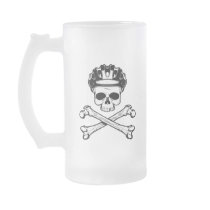Bike or Die - Bike and Crossbones Coffee Mugs