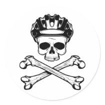 Bike or Die - Bike and Crossbones