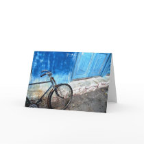 Bike Parking Greeting Cards