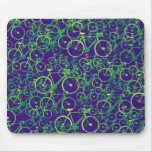 Bike pattern design mouse pad