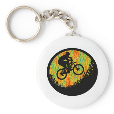 Bike Press Forward Key Chains by ninuno