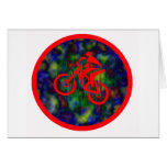 Bike Red Swinger Card