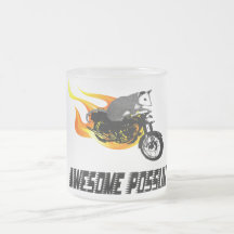 Bike Rider Awesome Possum Coffee Mug