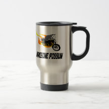 Bike Rider Awesome Possum Mug