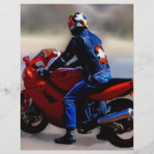 Bike Rider Flyer Design