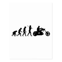 Bike Rider Post Cards