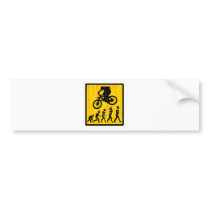 Bike Sol Trekking Bumper Sticker