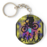 Bike Something Gained Keychain
