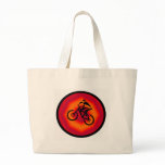 Bike Spahghetti Trail Tote Bags