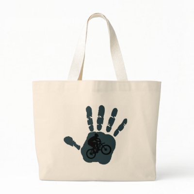 Bike Spread Out Canvas Bags by ninuno