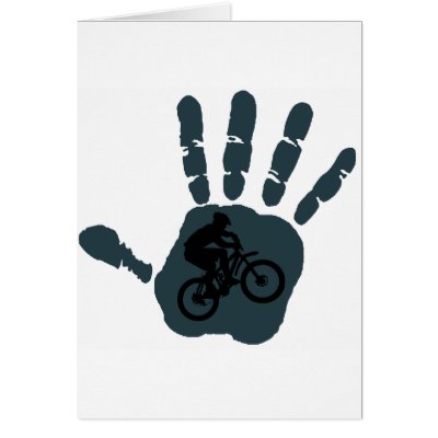 Bike Spread Out Greeting Card by ninuno