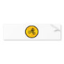 Bike Sun Dialed Bumper Stickers