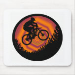 Bike Sun Upper Mouse Pad
