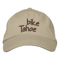 Bike Tahoe Embroidered Hats