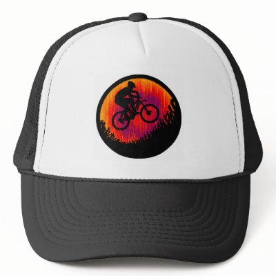 bike The Drop Trucker Hat by ninuno