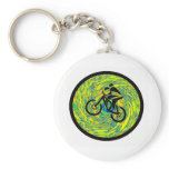 Bike the Title Key Chain