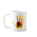 Bike then Progress Mugs