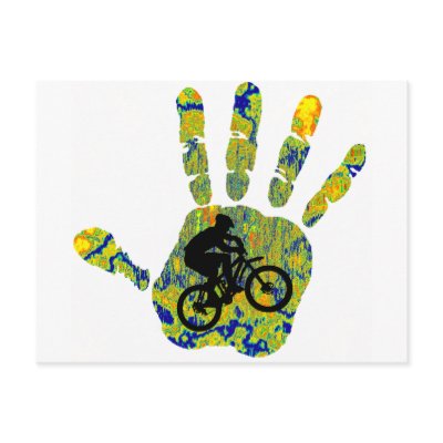 Bike This Brush Postcard by ninuno