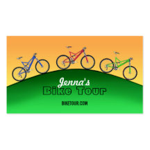 Bike Tour Business Cards