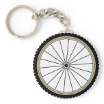 Bike Wheel Key Chain